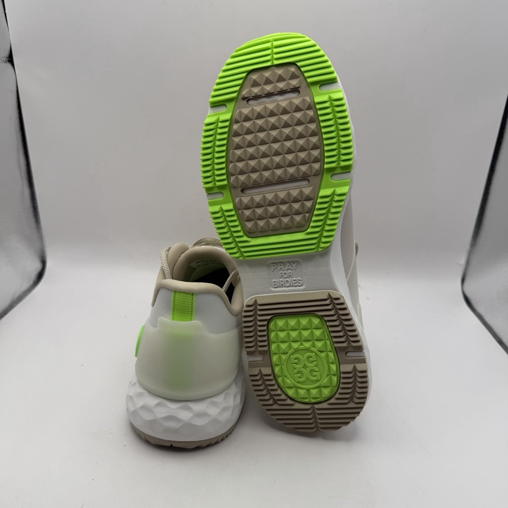 G/FORE GFORE MG4+ Gradient Golf Shoe Sneaker ⛳️ Women's 8.5 ⛳️ Khaki Tan Green - Picture 7 of 11